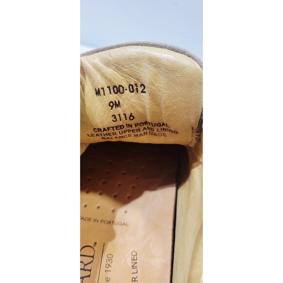 Samuel Hubbard Free Brown Suede Leather Shoe Mens 9M Vibram Soles M1100-012